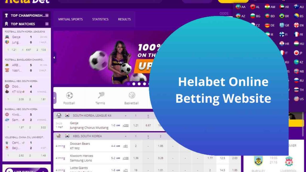 Helabet Online betting site