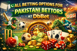 All Betting Options for Pakistani Bettors at DbBet