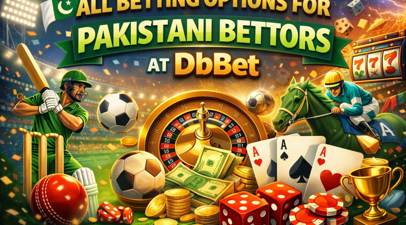 All Betting Options for Pakistani Bettors at DbBet