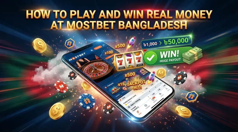How to Play and Win Real Money at Mostbet Bangladesh