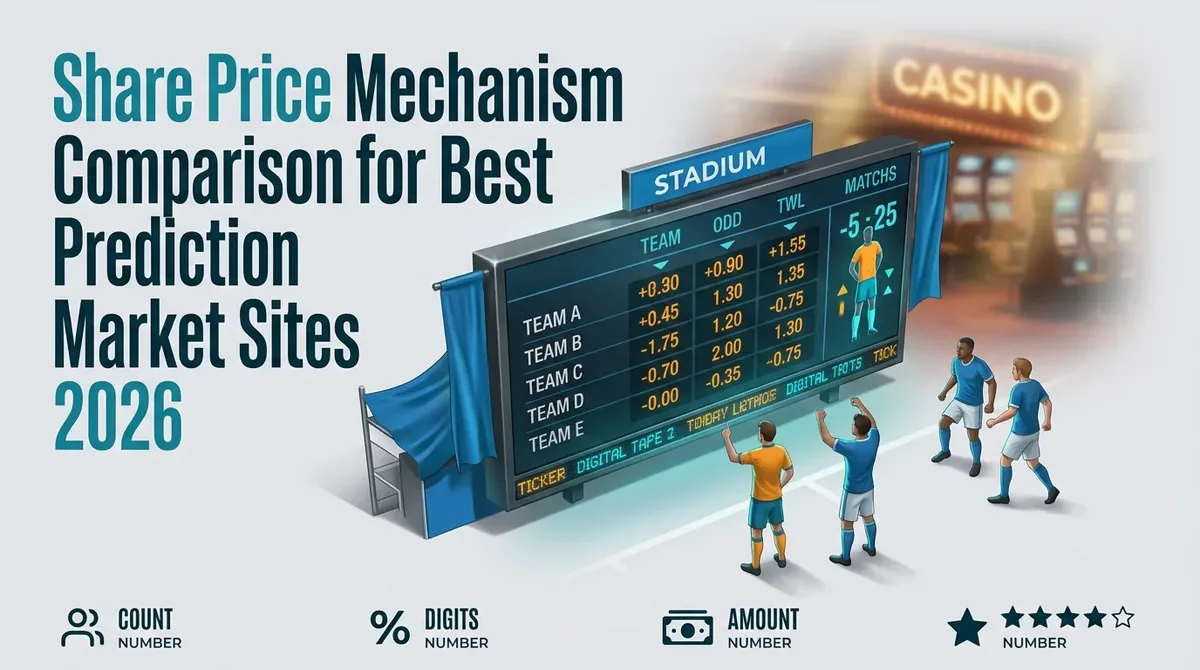 Share Price Mechanism Comparison for Best Prediction Market Sites 2026